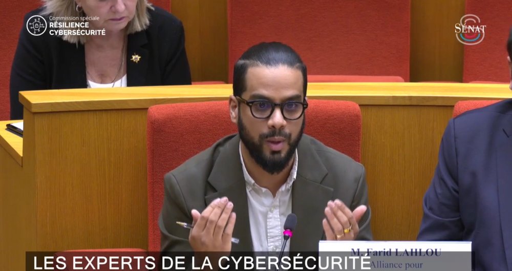 Audition devant la commission spéciale résilience et cybersécurité du Sénat