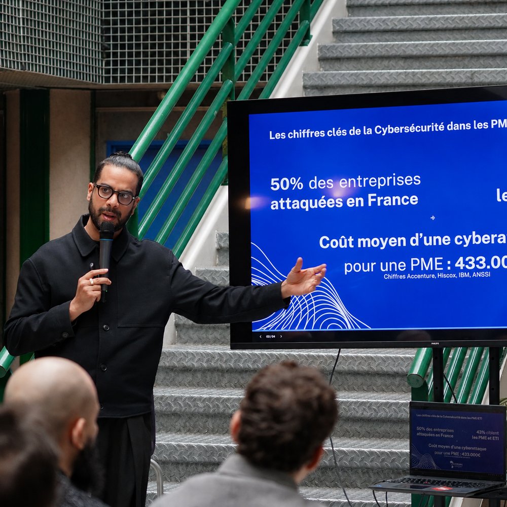 Intervention sur les chiffres clés de la cybersécurité des PME et ETI